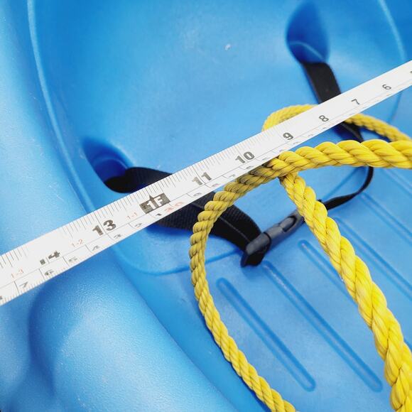 Blue Penguin Sled Pull Rope Seat Belt Strap - Complete with Eyes Vintage STEP 2 - Picture 13 of 15